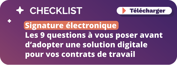 Enso - Checklist signature électronique - Les 9 questions à se poser